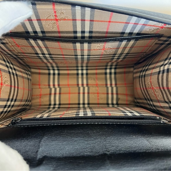 Burberry Leather Satchel Top handle Two Way Bag - Picture 9 of 16